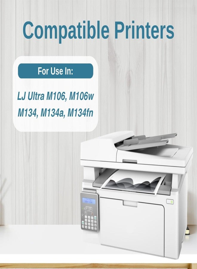 خرطوشة حبر Print Page 33A متوافقة مع CF233A لطابعات LJ Ultra M106، M106w، M134، M134a، M134fn (خرطوشة 33A - قطعتان) - Image 3