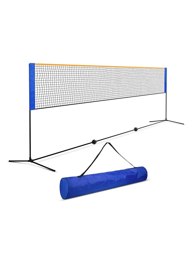 Max Strength - 4-Meter Portable Badminton Net Set Adjustable Height With Poles & Carrying Bag - Image 1