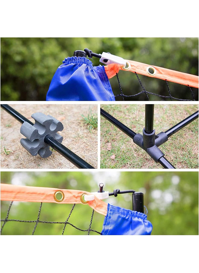Max Strength - 4-Meter Portable Badminton Net Set Adjustable Height With Poles & Carrying Bag - Image 1