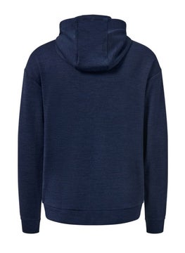 Tchibo Women Hooded Plain Sweatshirt, Navy Blue  - Image 3