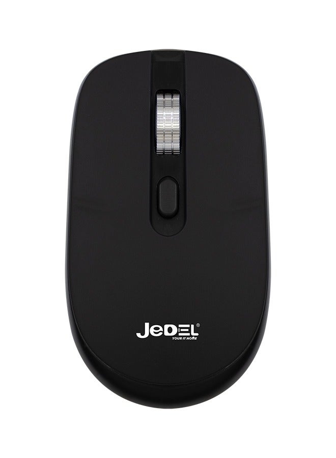 Wireless Bluetooth Gaming Mouse for Windows, Mac, IOS, Android, Dual Mode (Bluetooth 5.1 + USB 2.4Ghz) Mouse with USB Receiver, 800/1200/1600 DPI, Black