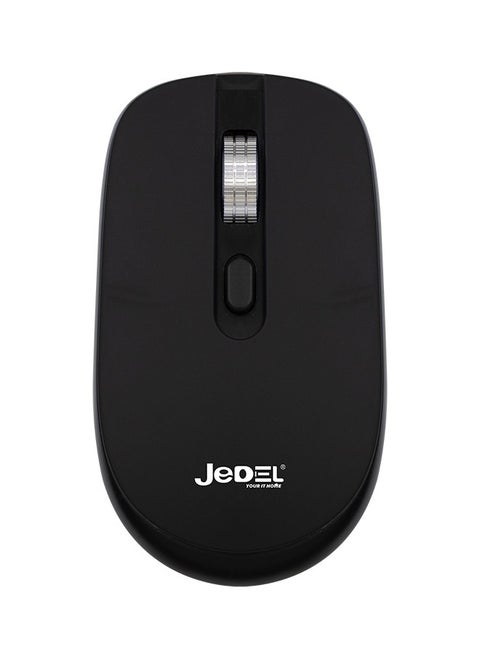 WD100 Wireless Bluetooth Gaming Mouse for Windows, Mac, IOS, Android, Dual Mode (Bluetooth 5.1 + USB 2.4Ghz) Mouse with USB Receiver, 800/1200/1600 DPI, Black
