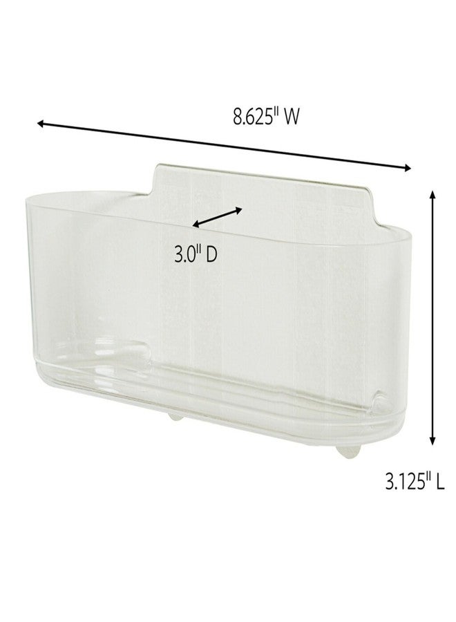 Command Large Caddy, Holds up to 4 lb, 8.6" x 3.1" x 3", 1 Caddy with 4 Command Strips, Damage Free Organization Wall Mount to Cabinet, Kitchen, Pantry, Closet, or Under Sink - Image 2