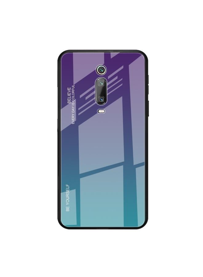 إيروريكس جراب لهاتف Xiaomi Redmi K20 / K20 Pro / Mi 9T / Mi 9T Pro جراب زجاجي متدرج الألوان - Image 2