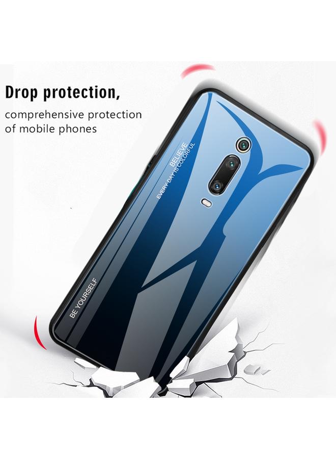 إيروريكس جراب لهاتف Xiaomi Redmi K20 / K20 Pro / Mi 9T / Mi 9T Pro جراب زجاجي متدرج الألوان - Image 3