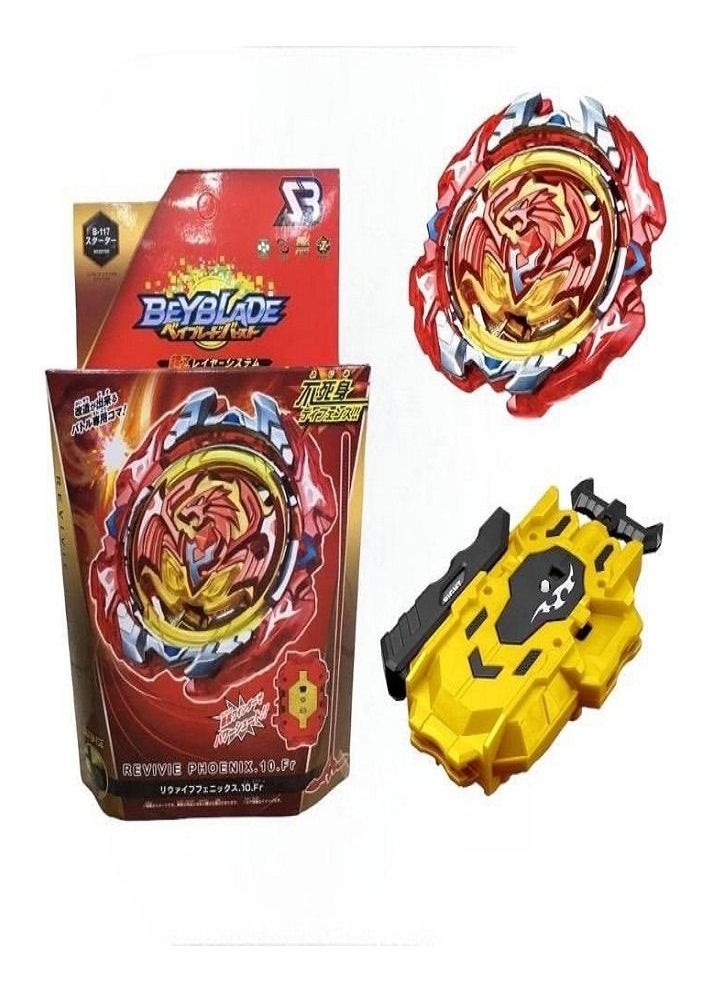 Bey Blade Beyblade Burst B-117 Revive Fênix.10Fr  With Launcher LR B-88 