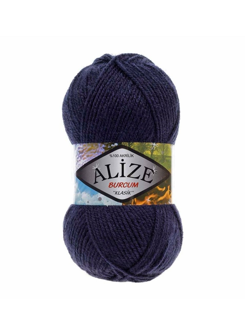 ALIZE Burcum Klasik Acrylic Yarn 58 Navy