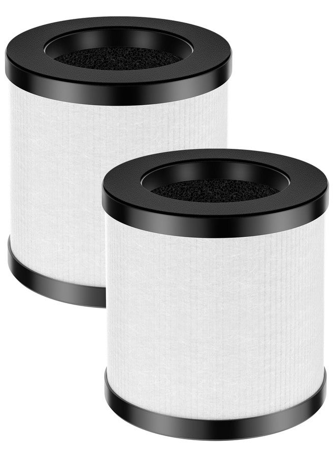 LINNIW عبوة من فلترين بديلين TZ-K1 متوافقين مع أجهزة تنقية الهواء ToLife TZ-K1 وMK01 وMK06 وFreAire KN6391 وVOOPNU DH-JH12، فلتر كربون نشط عالي الكفاءة 3 في 1 بتقنية HEPA - Image 1