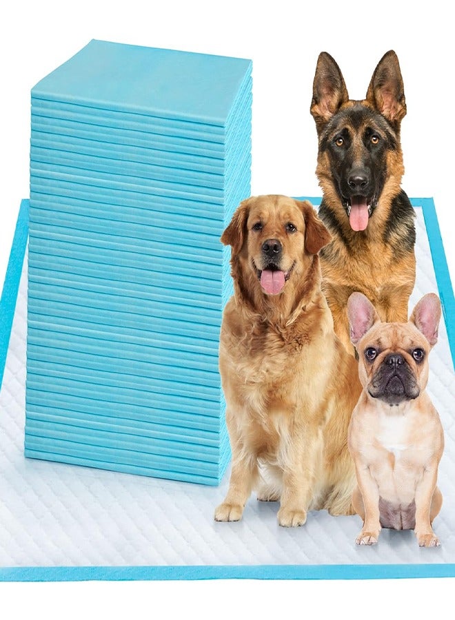 20 Pcs Thicker Heavy Absorbency Pet Training Puppy Pads Extra Large Disposable Polymer Quick Dry No Leaking Pads For Dogs Cats Rabbits And Other House Training Pets (60*90 cm) - Image 1