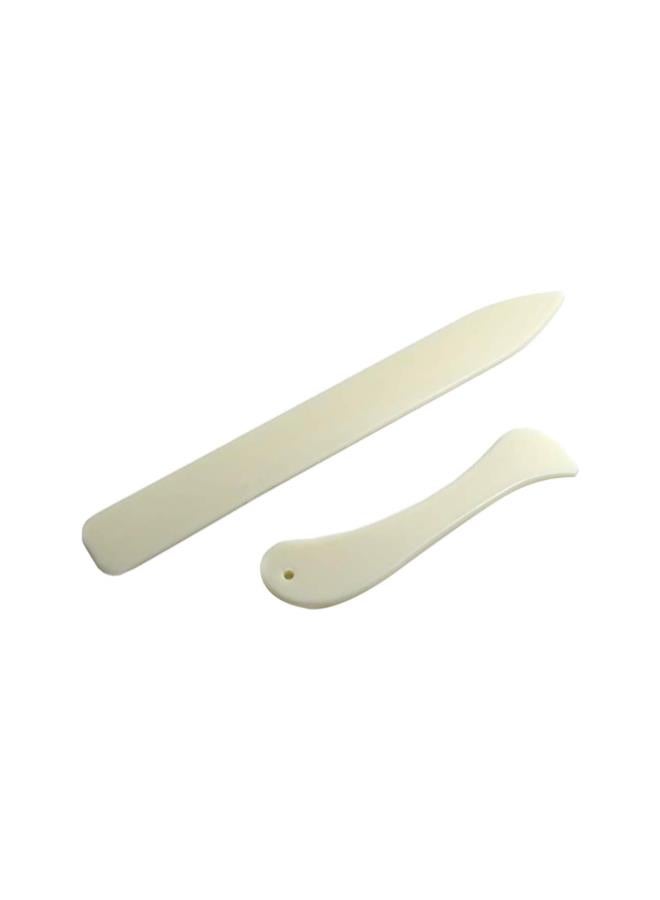 klarako 2Pcs Bone Folder Scoring Board for Paper Folding Creative DIY Origami Paper Tool Scrapbooking Tool  - Image 1