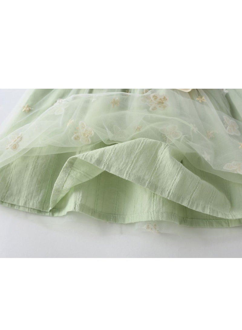 طفل صغير فتاة الصيف الخريف فستان الزهور طفل فتيات Sundress فتيات ملابس عادية فستان للأطفال فتيات صغيرات ملابس - Image 5