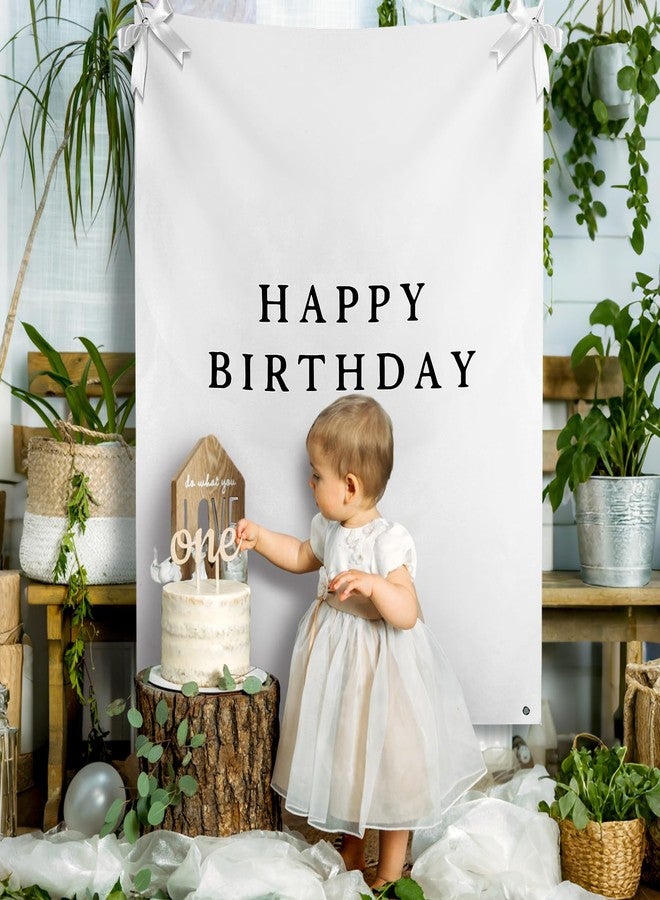 اودين لافتة عيد ميلاد سعيد من الخيش من أودين، ديكورات حفلات من القماش، خلفية، دعامات صور ريفية بوهو مع خيط معلق لحفلات أعياد الميلاد، ديكور حائط داخلي وخارجي - Image 3