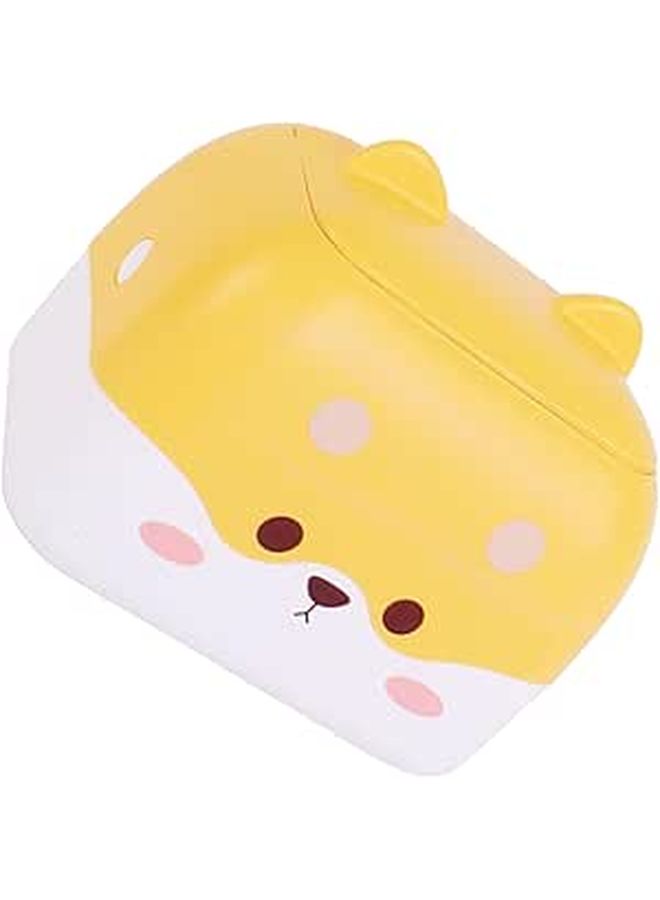 Desktop Tissue Holder And Trash Can Cartoon Bucket For Sundries Storage Multicolor Decor For Home Office - Image 1