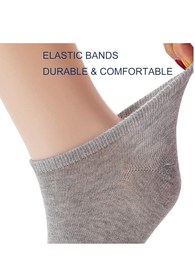 BORTONY 20 Pairs Low Cut Ankle Socks for Men/Women Thin Breathable Summer Comfort Low Cut Socks  - Image 5