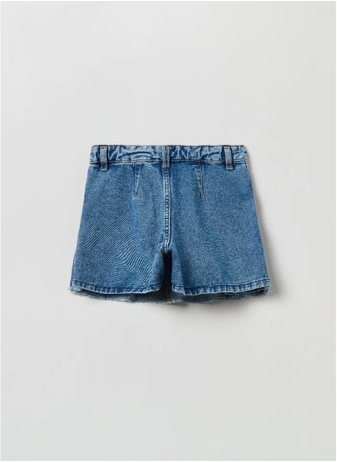 Ovs Denim pleated skort