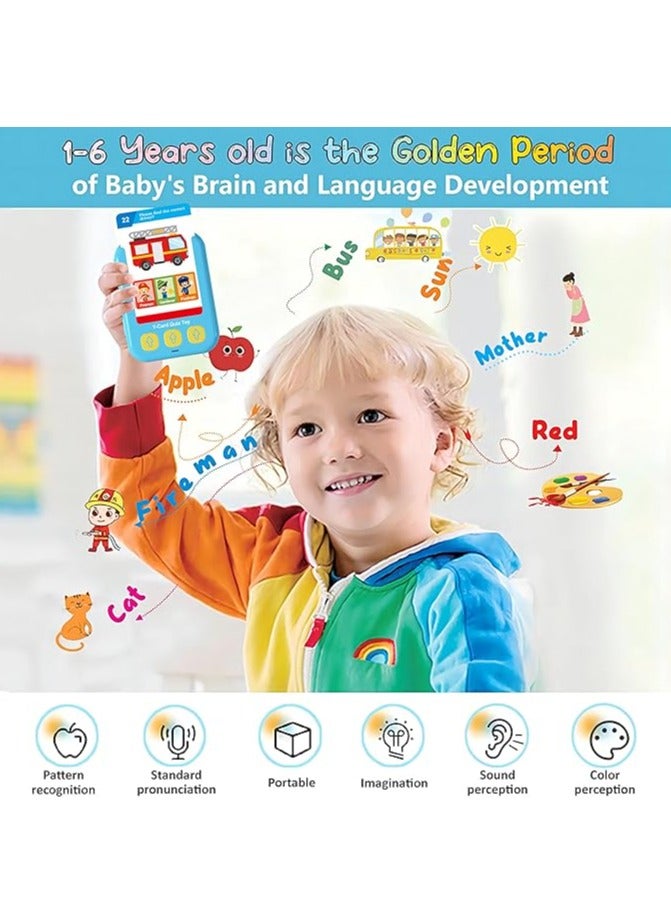 Flashcards for toddlers for logical thinking and basic cognition, parent-child interactive toys for boys and girls aged 3, 4, 5 and 6 years, Montessori 110 educational learning - Image 2