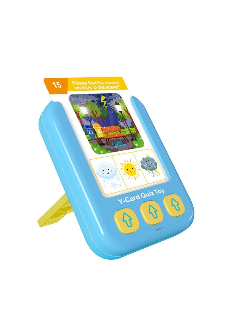 Flashcards for toddlers for logical thinking and basic cognition, parent-child interactive toys for boys and girls aged 3, 4, 5 and 6 years, Montessori 110 educational learning - Image 1