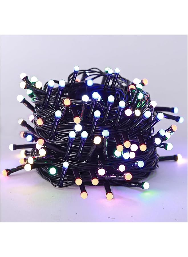 The Bros LED Waterproof Copper Wire Fairy Lights, 11M, 120 LED Warm White Lights for Outdoors partys wedding chritsmas RAMADAN AND EID FESTIVEL USE - Image 1