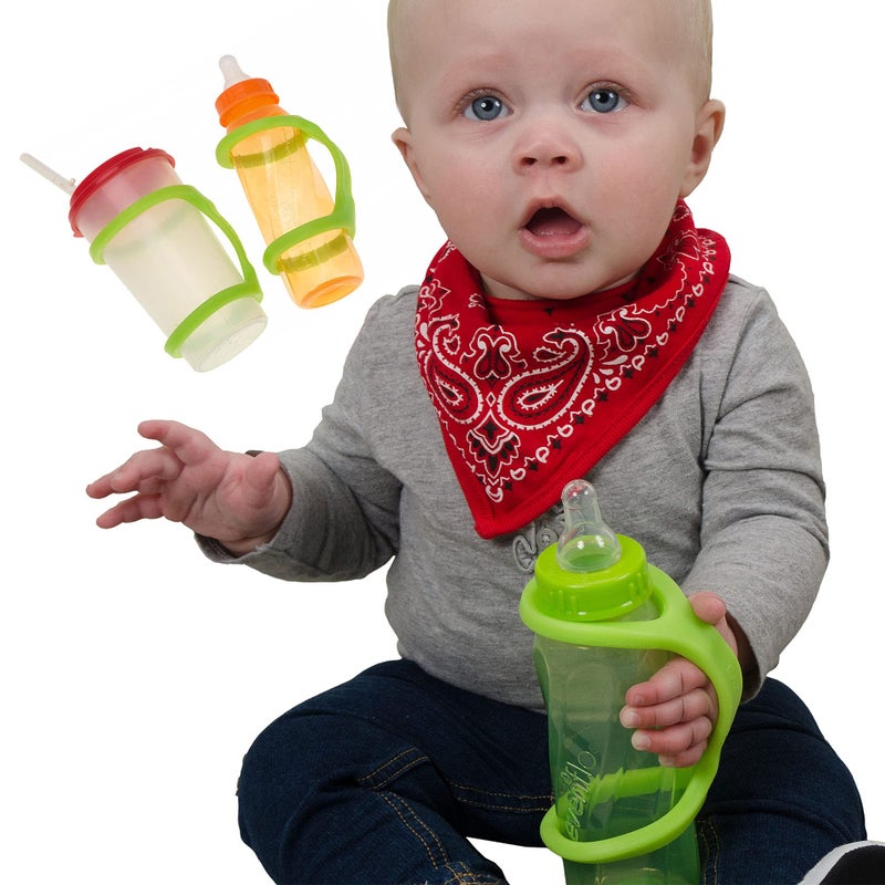 EazyHold Easy Grip Baby Sippy Cup Holder, 360 Transition Trainer Cup Alternative, Infant, Child, Silicone Pediatric Adaptive Aid Band for Limited Hand Mobility, Cerebral Palsy - One Piece - Image 5