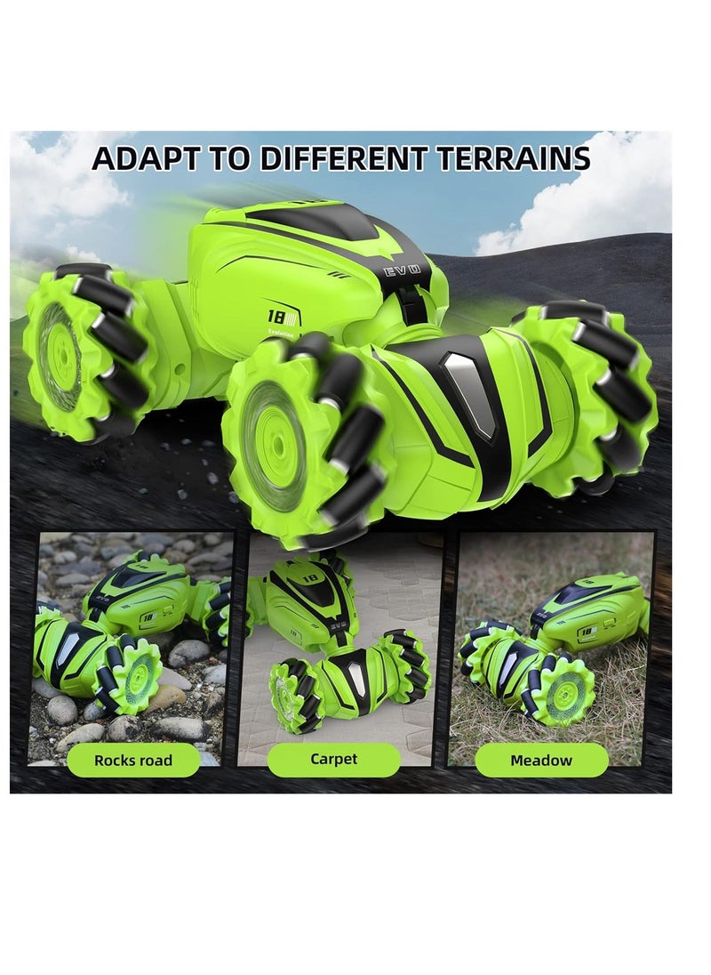 KASTWAVE Remote Control Car Gesture Sensing RC Stunt Toys for 6 to 12 Years Boys Girls Birthday Gifts Drift Hand Controlled Twist Cars Offroad 360° Rotation  - Image 5