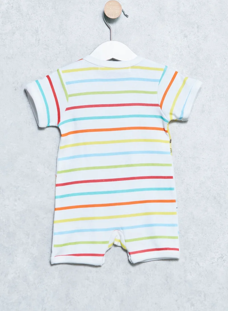MINOTI Infant Romper+Socks Set