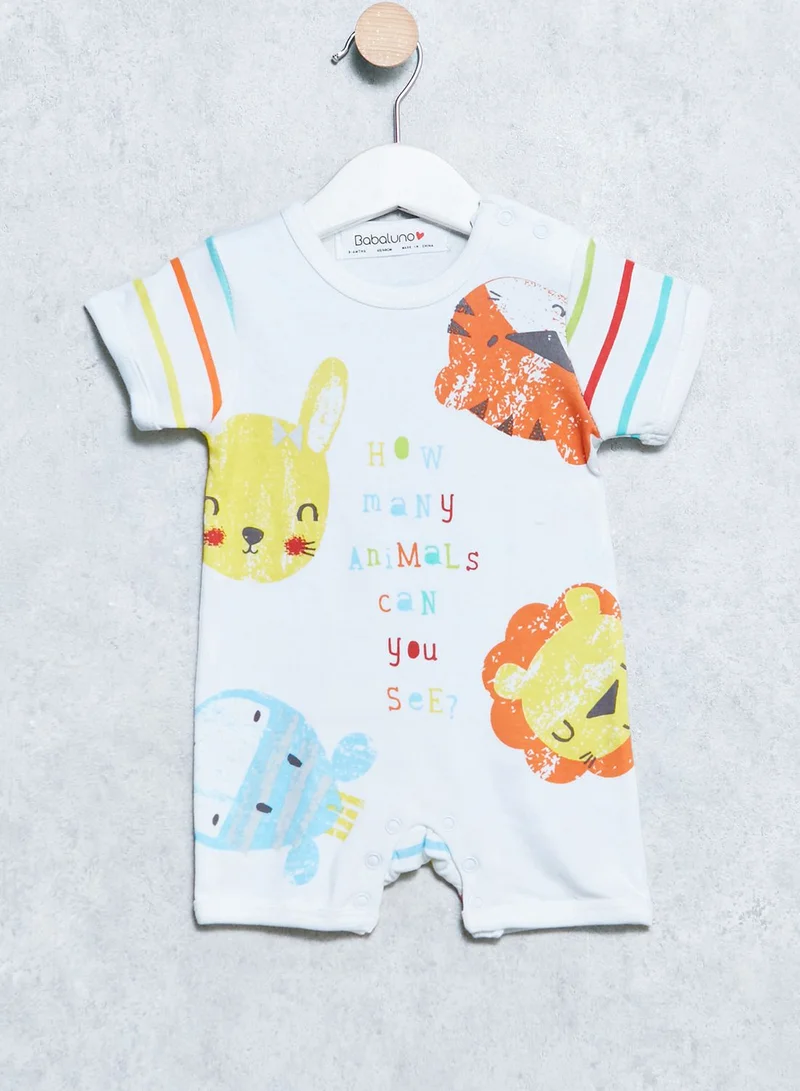MINOTI Infant Romper+Socks Set