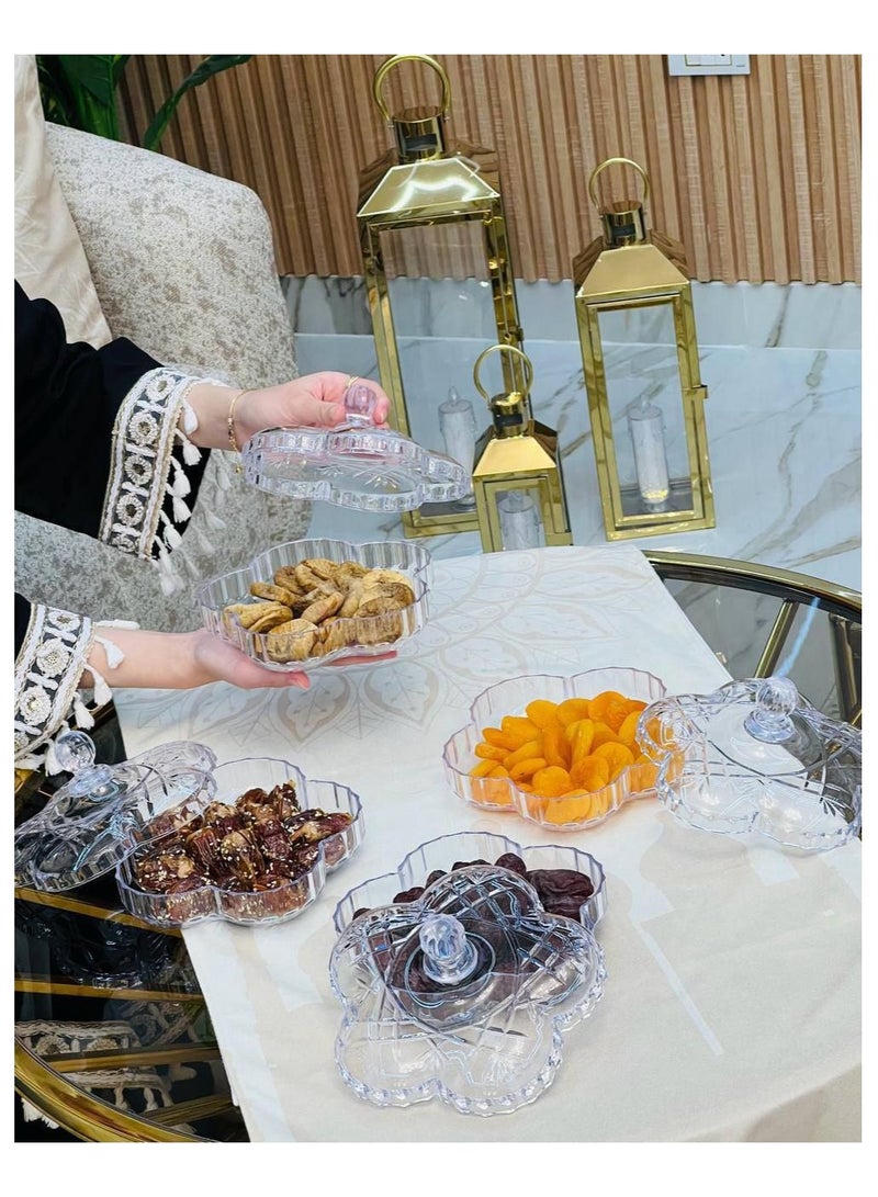 Mini Acrylic Rose Bonbonniere – Elegant & Durable Candy Dish - Image 1