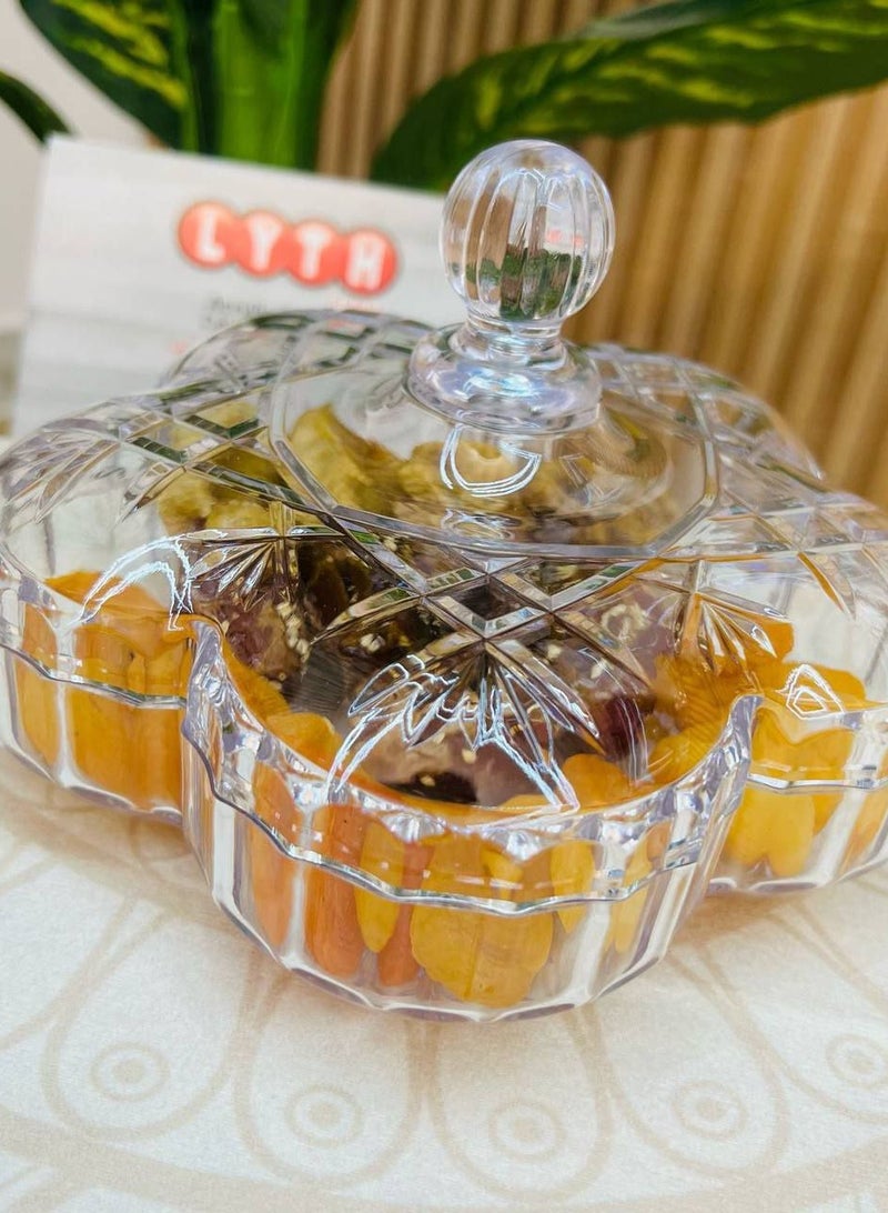 Mini Acrylic Rose Bonbonniere – Elegant & Durable Candy Dish - Image 2