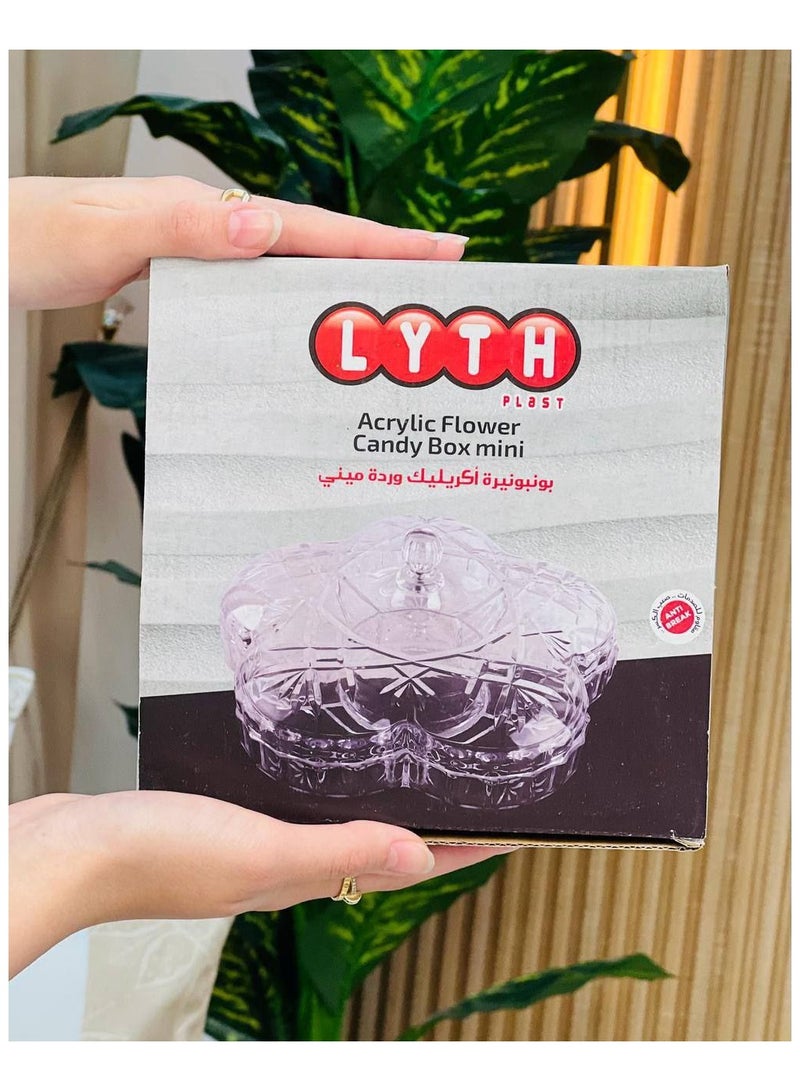 Mini Acrylic Rose Bonbonniere – Elegant & Durable Candy Dish - Image 3