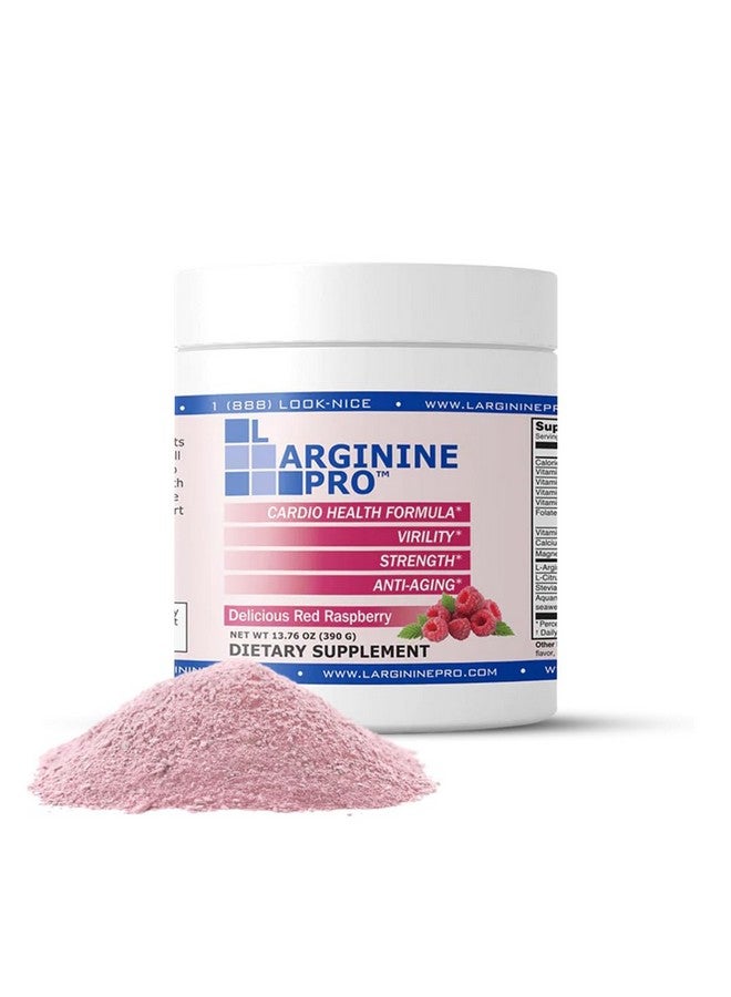 L-ARGININE PRO | مسحوق مزيج مشروب مكمل L-arginine | 5,500 مجم من L-arginine بالإضافة إلى 1,100 مجم من L-Citrulline (توت العليق، 1 برطمان)