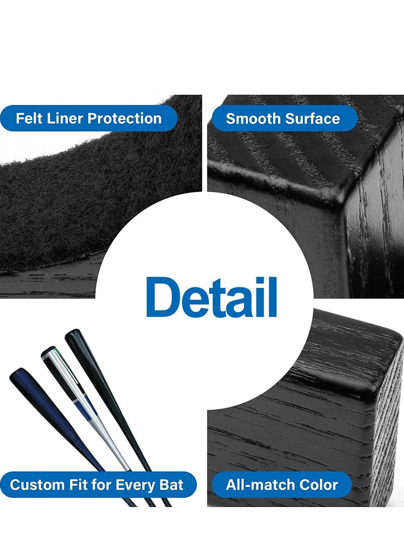 كاست ويف حامل عرض مضرب البيسبول للتركيب على الحائط - Image 4