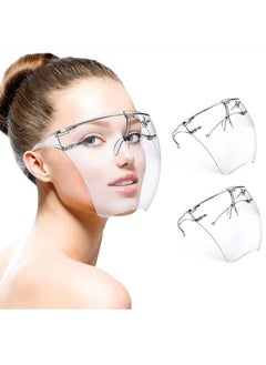 Y&D New Anti-Fog Safety Face Shield, Reusable Clear Shields Full Guard Cover, Unisex Cycling Plastic Washable Shield to Protect From Droplets, Oil Splash, Sawdust  - Image 1