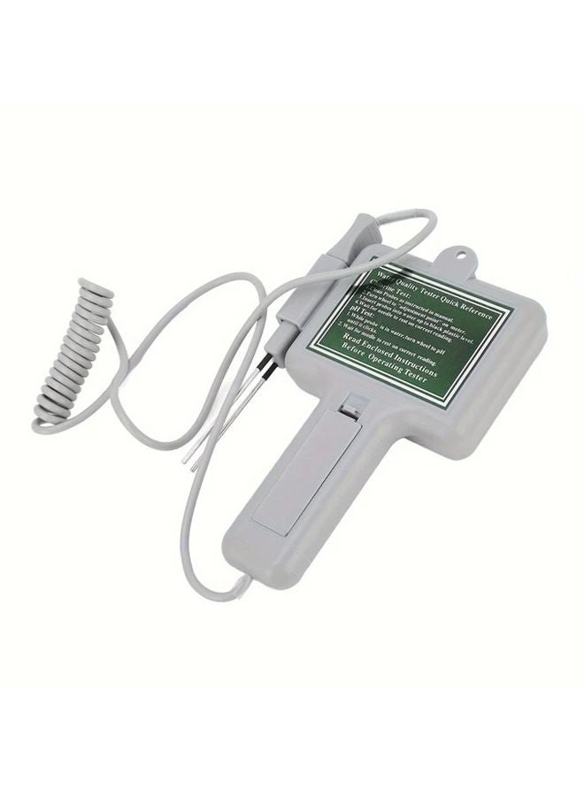 White 2 In 1 Water Quality Meter Portable Chlorine PH Tester For Pool Lake Ocean - Image 5
