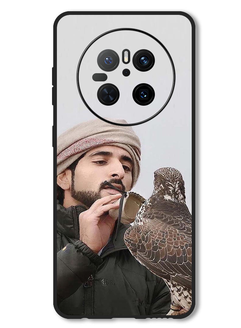 Theodor Case Compatible with Huawei Mate 70 Protection Shockproof Bumper Cover Sheikh Hamdan Loving His Eagle - Image 1