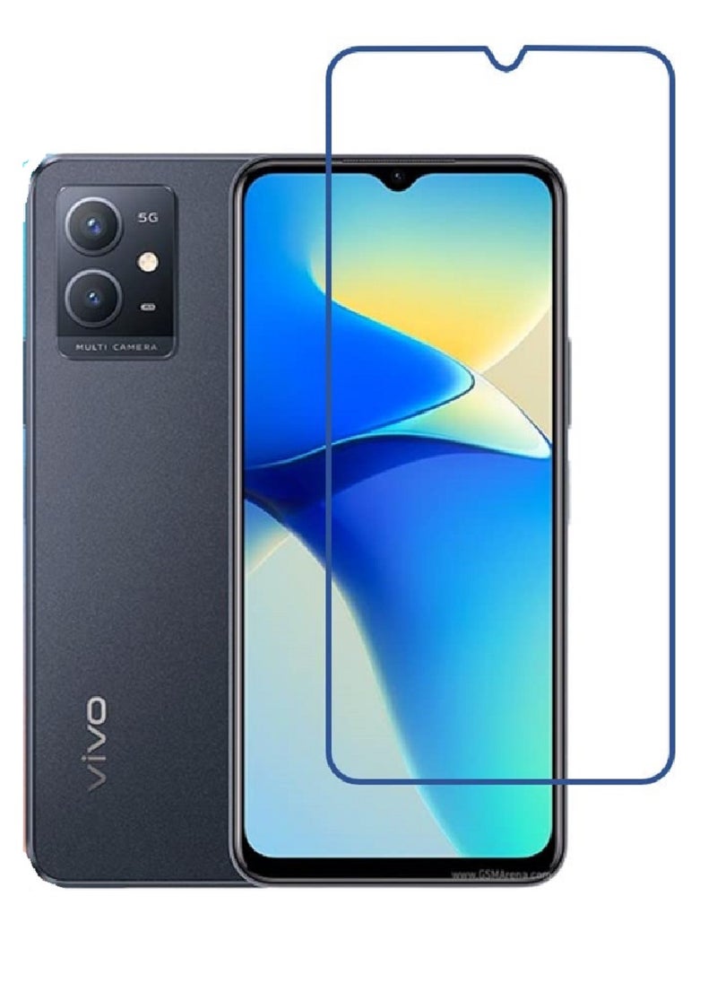 Super Tempered Glass Screen Protector Clear Designed For vivo Y30 5G Full Screen Coverage And Bubble Free - Image 1