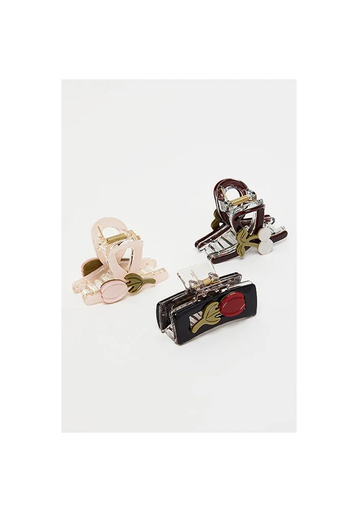 أر أند بي 3 Pack Claw Clips