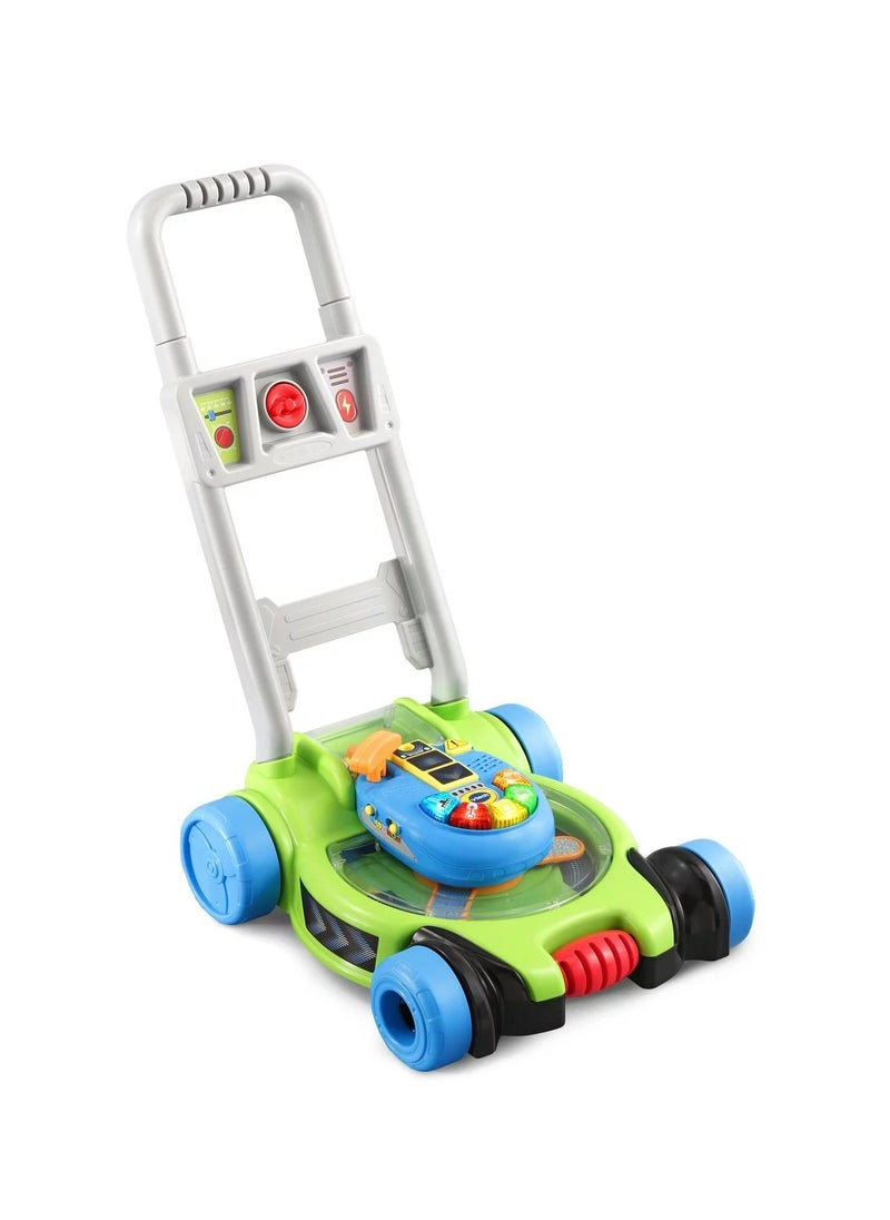 vtech Pop And Spin Mower Toy Summer Outdoor Push Toys - Green  - Image 1