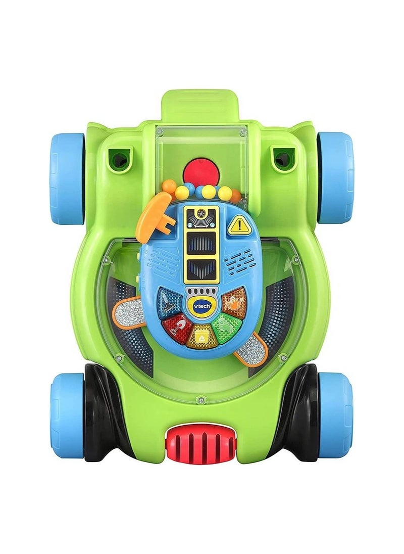 vtech Pop And Spin Mower Toy Summer Outdoor Push Toys - Green  - Image 4