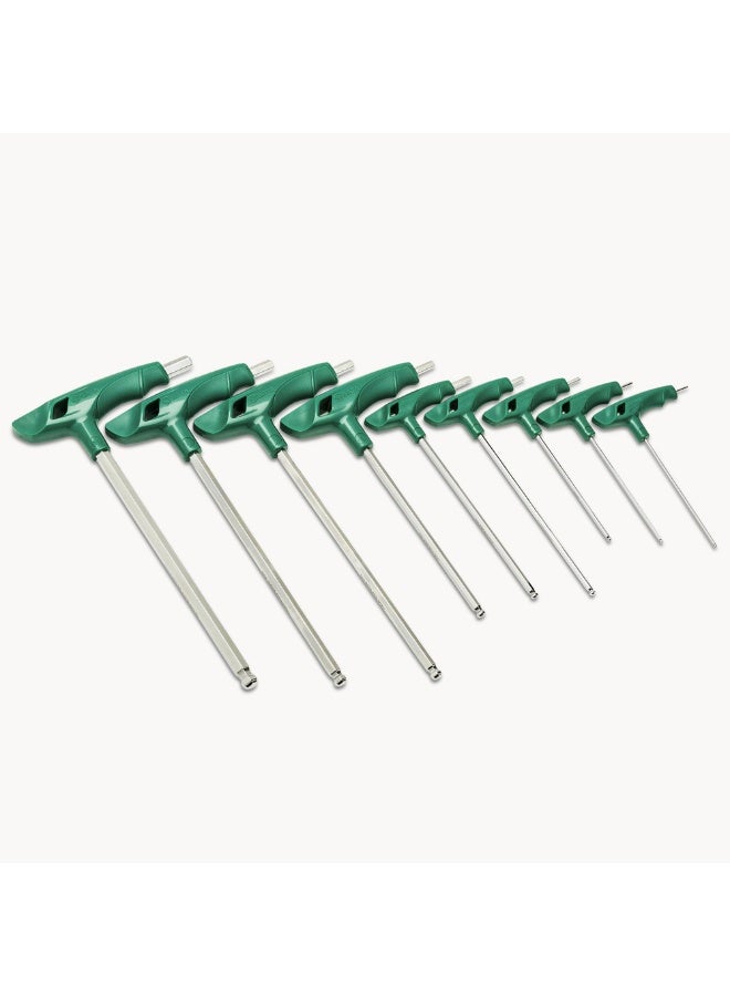 Sata SATA ST09117 9-Piece T-Handle Ball Point Hex Key Set - Image 3