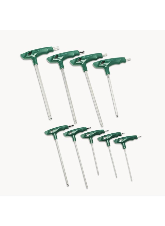 Sata SATA ST09117 9-Piece T-Handle Ball Point Hex Key Set - Image 4