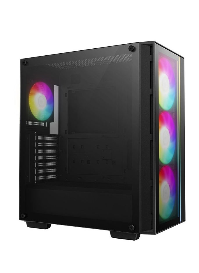 NANOTECH Neon Forge Gaming PC - Intel Core i5-14400F Processor, 10 Cores & 16 Threads, DDR5 32GB (2*16) Ram, Nvidia GeForce RTX 4060 8GB OC Edition GDDR6 Graphics Card, 1TB NVMe M.2 SSD, 2 Fan AIO Liquid Cooler, 750W 80 Plus Standard Power Supply, Windows 11 Pro | Wi-Fi  - Image 3