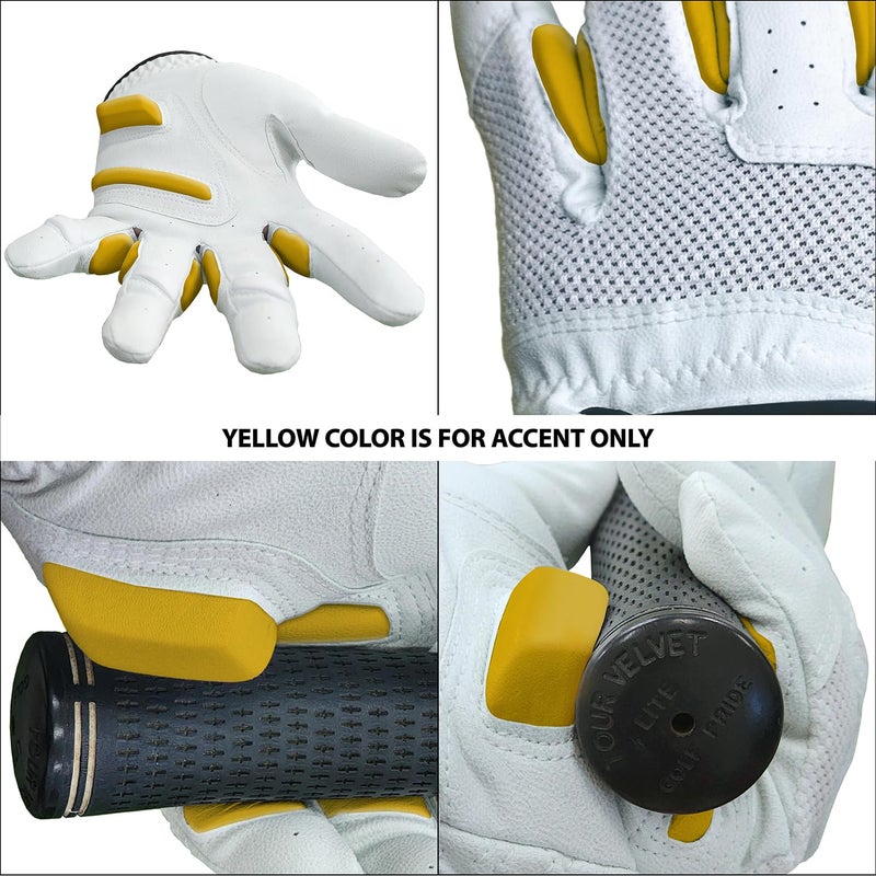 MONKEY GRIP Wedge Pad Golf Glove Premium Synthetic, Non silp Power Grip,Slice Killer,No Twist, Left Hand (Man-Medium_Large) - Image 5