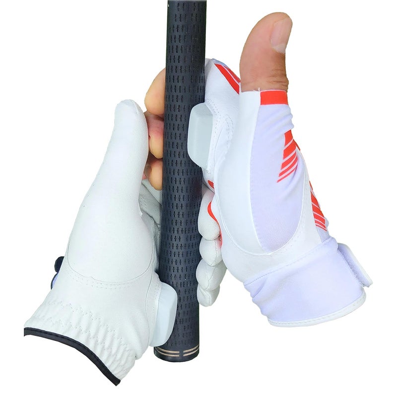 MONKEY GRIP Wedge Pad Golf Glove Premium Synthetic, Non silp Power Grip,Slice Killer,No Twist, Left Hand (Man-Medium_Large) - Image 2