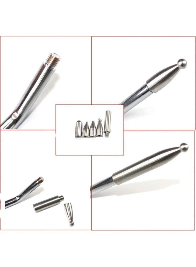 Paintless Dent Repair Tools of Dent Removal Rods with Awl Head Paintless Dent Removal Kit Car Auto Body Dent Removal of Hail Dents and Door Ding - Image 5