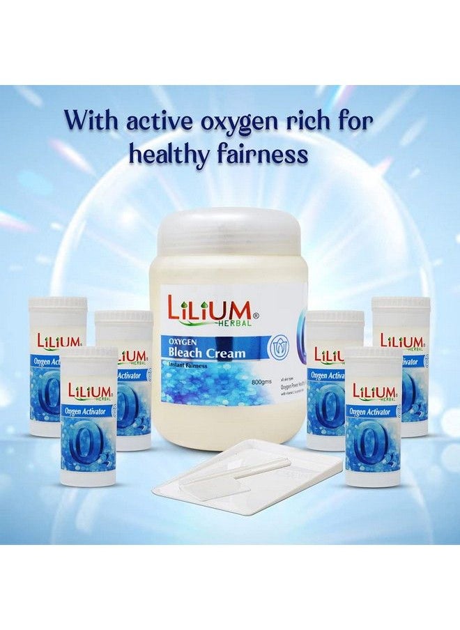 LILIUM Oxy Instant Fairness Bleach Cream 1Kg With Vitamin E To Protect Skin For All Types Of Skin  - Image 5