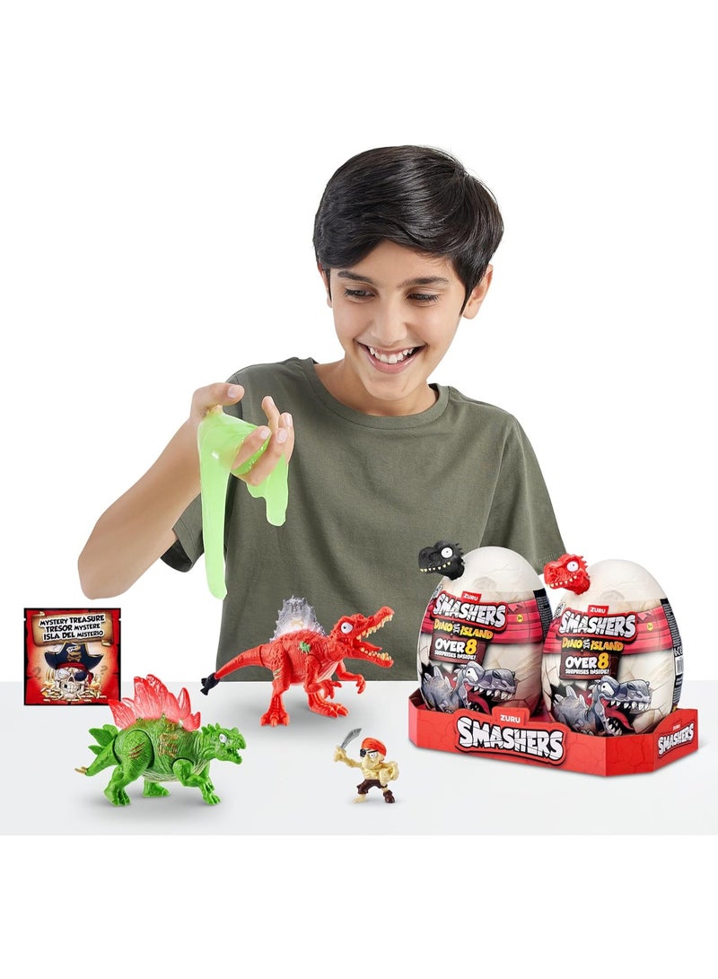 SMASHERS Mini Dino Island Egg Combo Pack of 2 Series 5 - Image 2