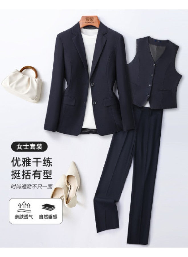 ROMON Women'S Suit Set, Fashionable Slim-Fit Minimalist Women'S Suit Outfit - Image 1