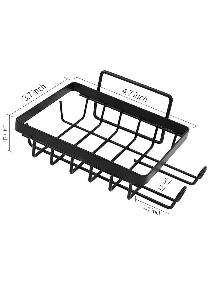 Soap Holder Self Draining Soap Dish Razor Holder for Shower Wall Not Punched Easy Clean Bar Soap Holder Fit for Bathroom, Kitchen Sink  - Image 2
