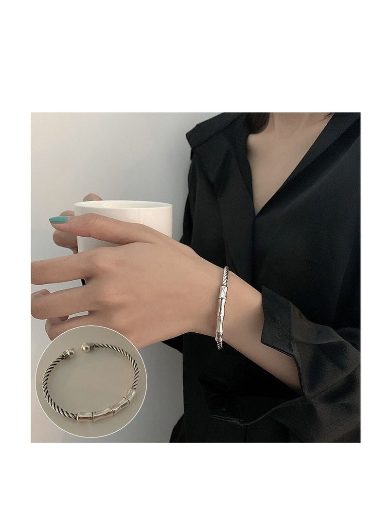 Retro S925 Silver Bracelet  - Image 2
