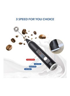Generic Electric Milk Frother with Multi-Color Whisk Set  - Image 3